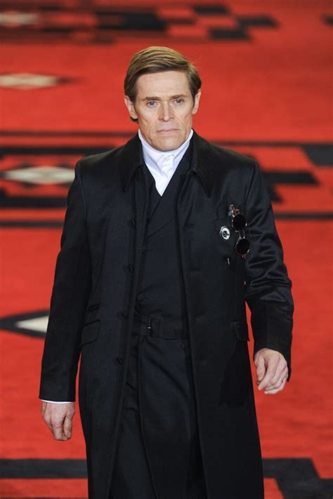 prada show willem dafoe